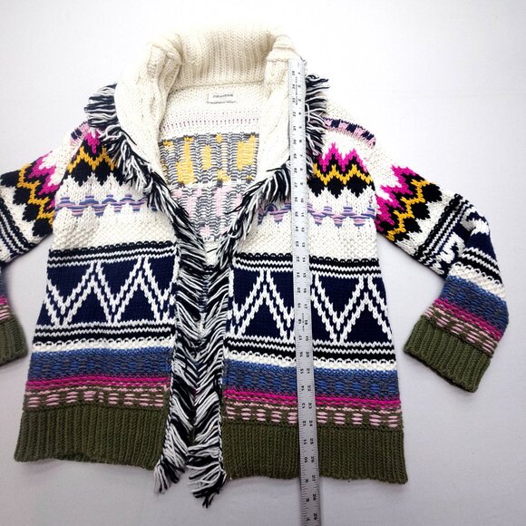 Women's Multicolor Graphic Sweater - Picture 9 of 14